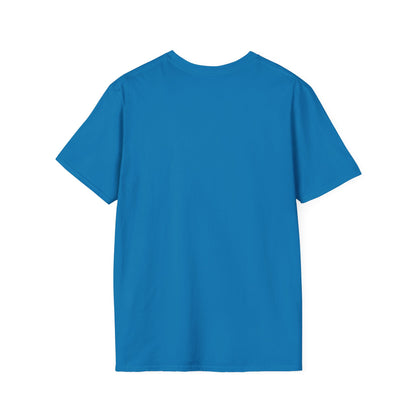 Men's Blue Letter Graphic T-Shirt