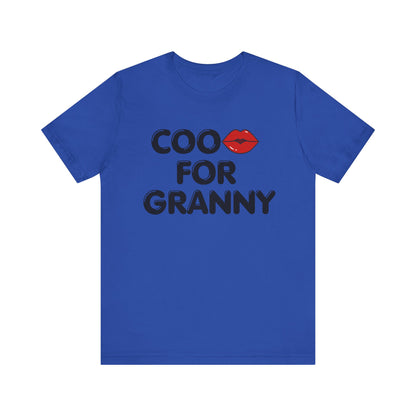 Cookies For Grandma Black Lettered Tee