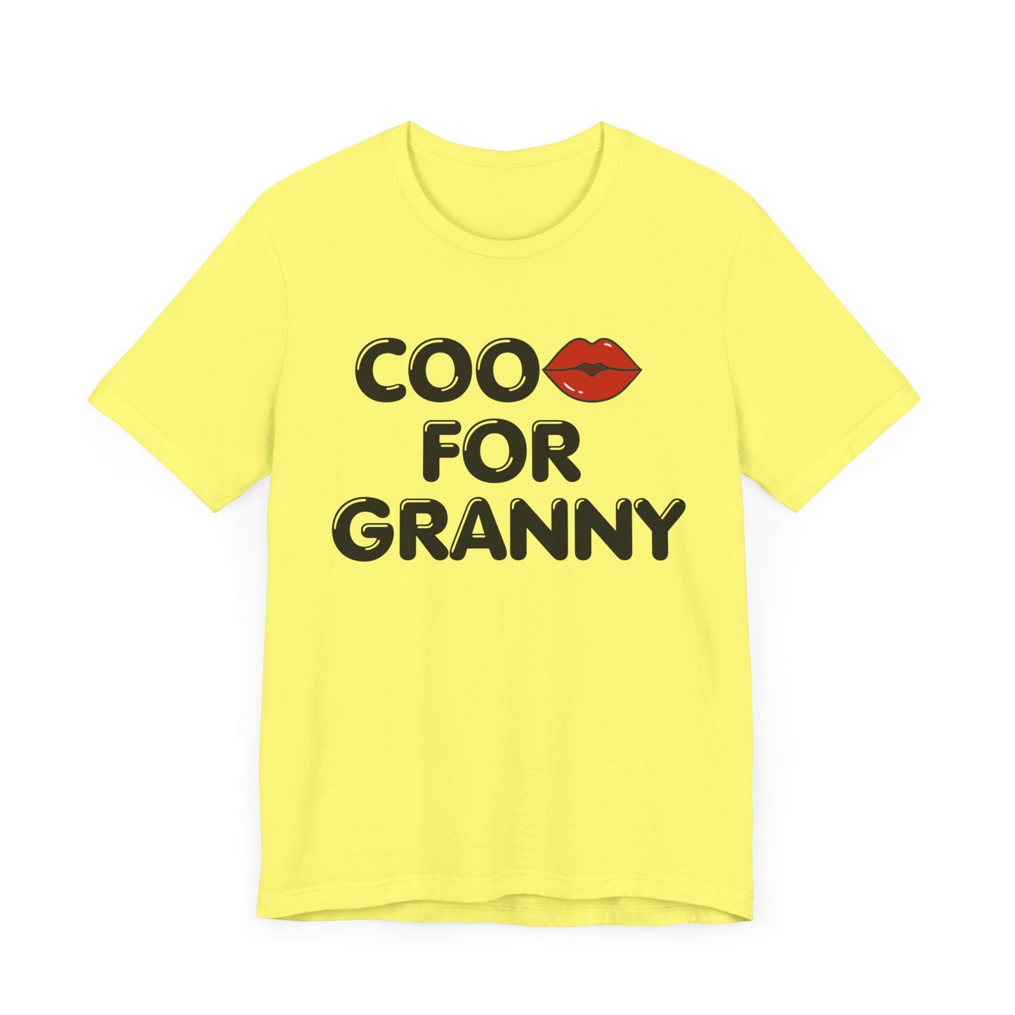 Cookies For Grandma Black Lettered Tee