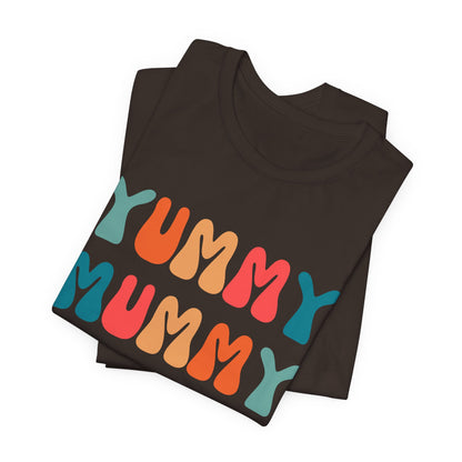 YM Letter Graphic Short Sleeve Tee