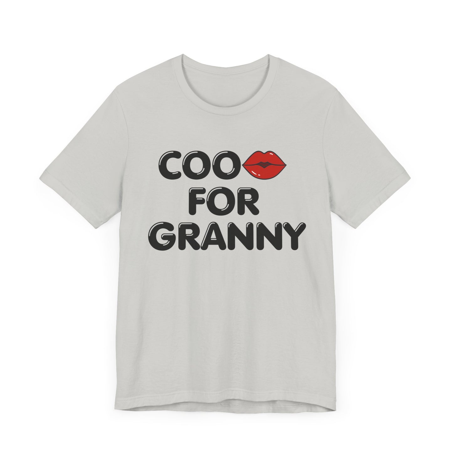 Cookies For Grandma Black Lettered Tee