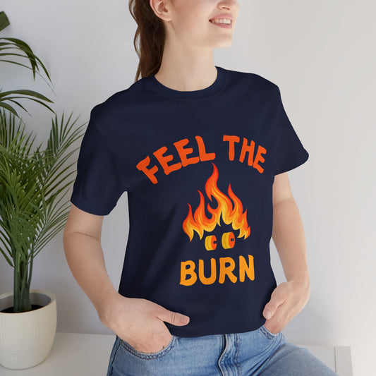 Feel The Burn Sunset Flame Tshirt