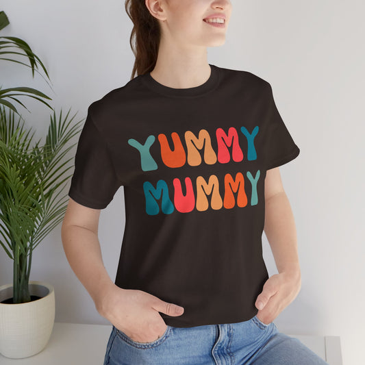 YM Letter Graphic Short Sleeve Tee