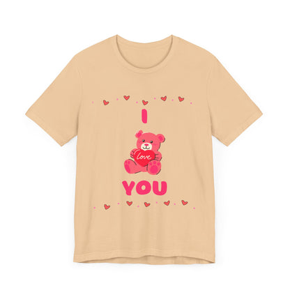 Love Unisex Tee - I LOVE YOU Design