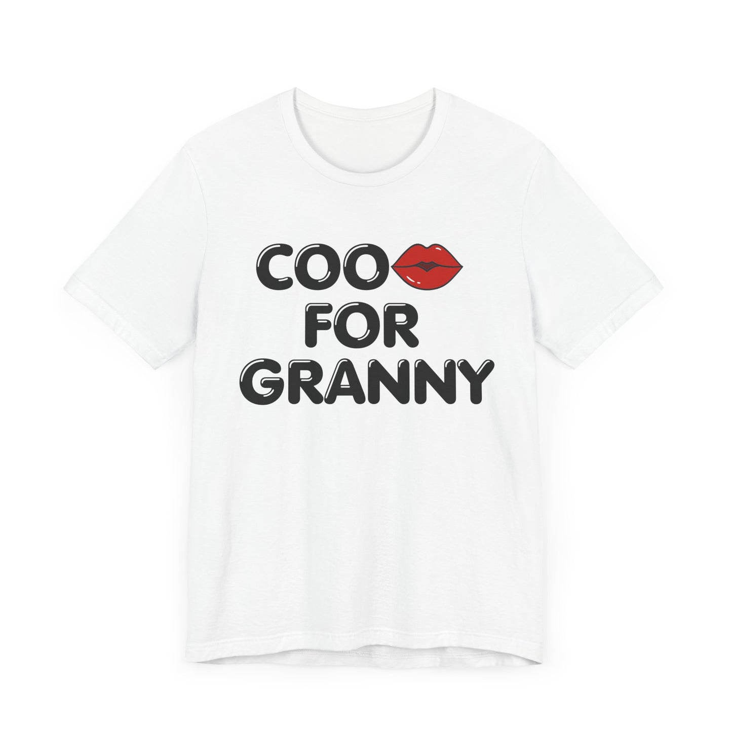 Cookies For Grandma Black Lettered Tee