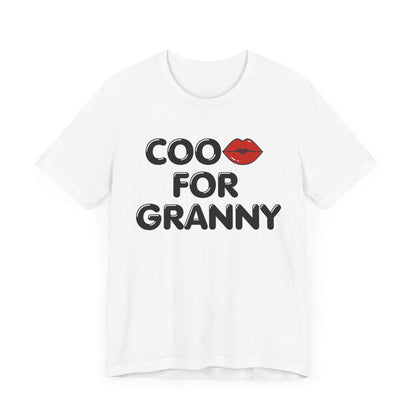 Cookies For Grandma Black Lettered Tee