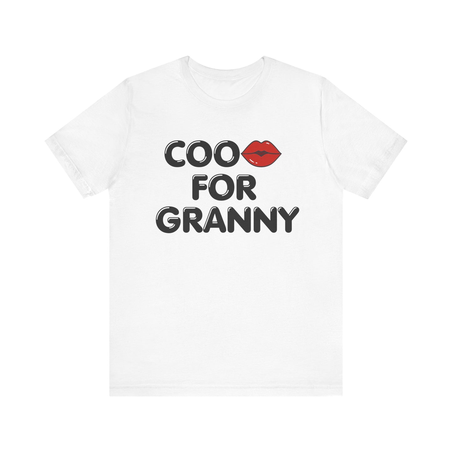 Cookies For Grandma Black Lettered Tee