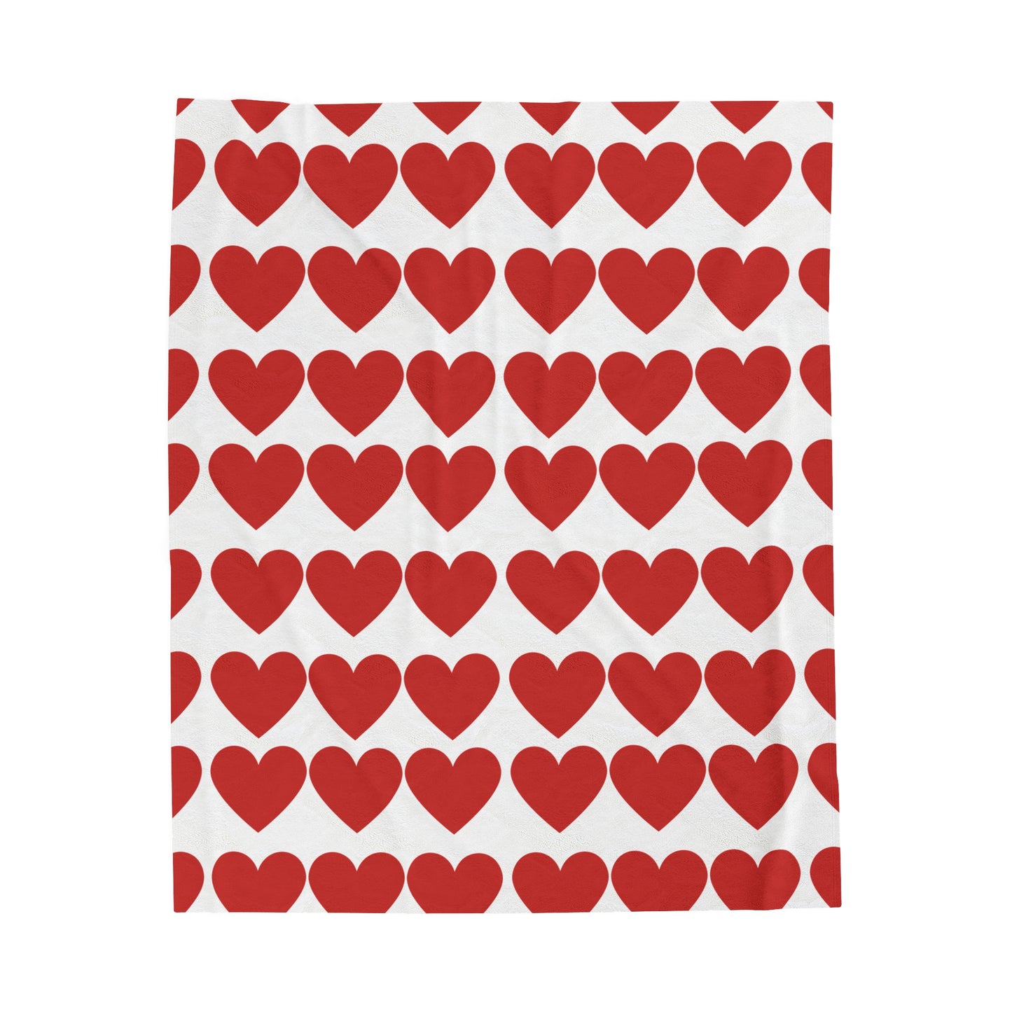 Velveteen Plush Blanket - Valentine Love