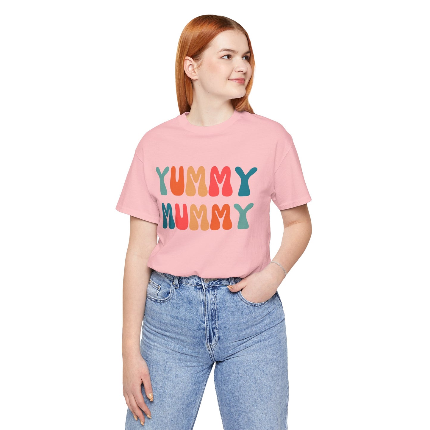 YM Letter Graphic Short Sleeve Tee