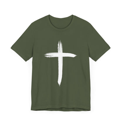 White Cross Unisex Tee