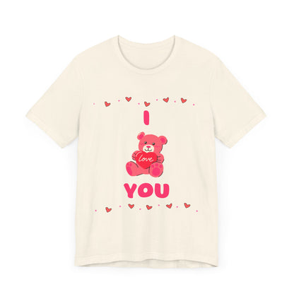 Love Unisex Tee - I LOVE YOU Design