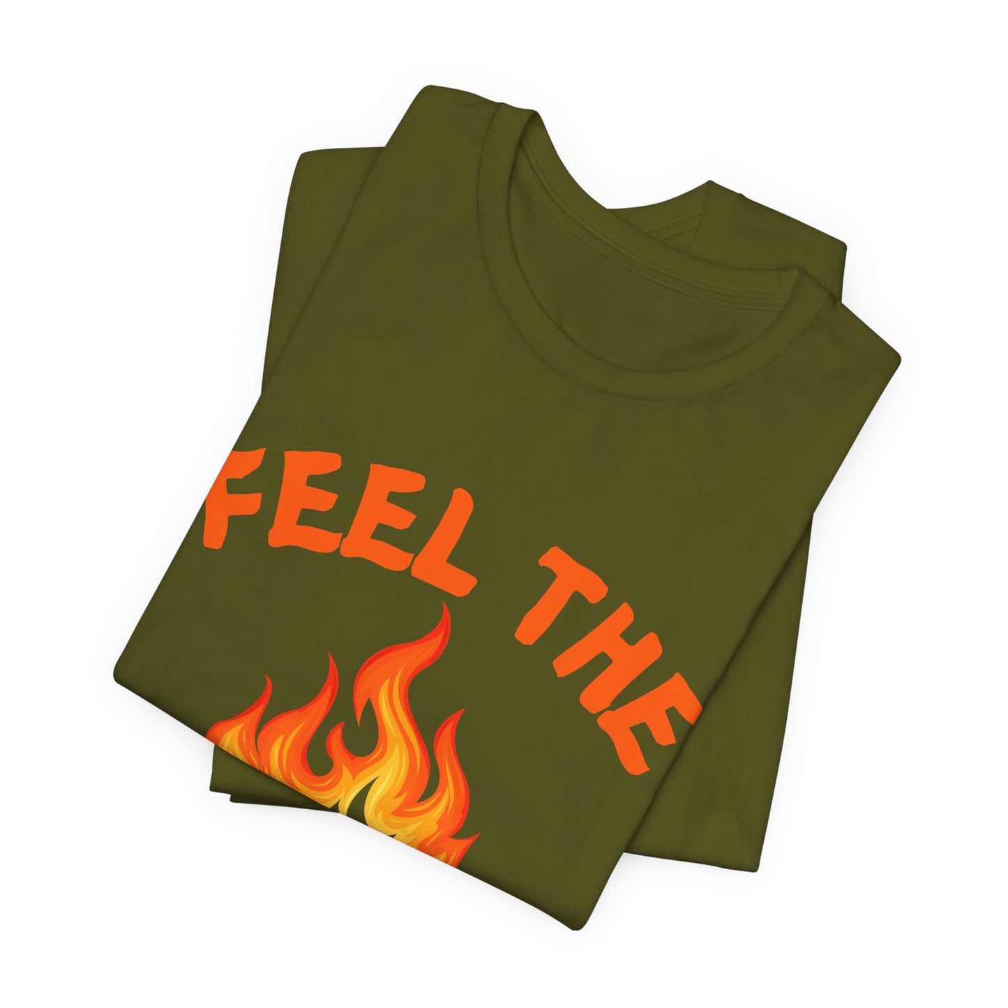 Feel The Burn Sunset Flame Tshirt